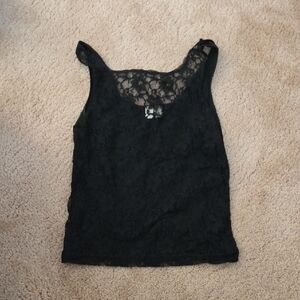 Elegant Victoria's Secret Black Lace Women's Top